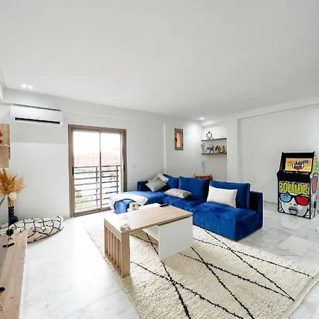 شقة New ! Unique Equipped Flat In The Heart Of Marrakech مراكش المظهر الخارجي الصورة