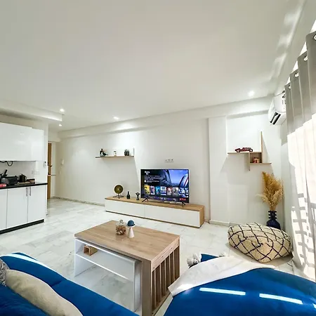 شقة New ! Unique Equipped Flat In The Heart Of Marrakech مراكش المظهر الخارجي الصورة